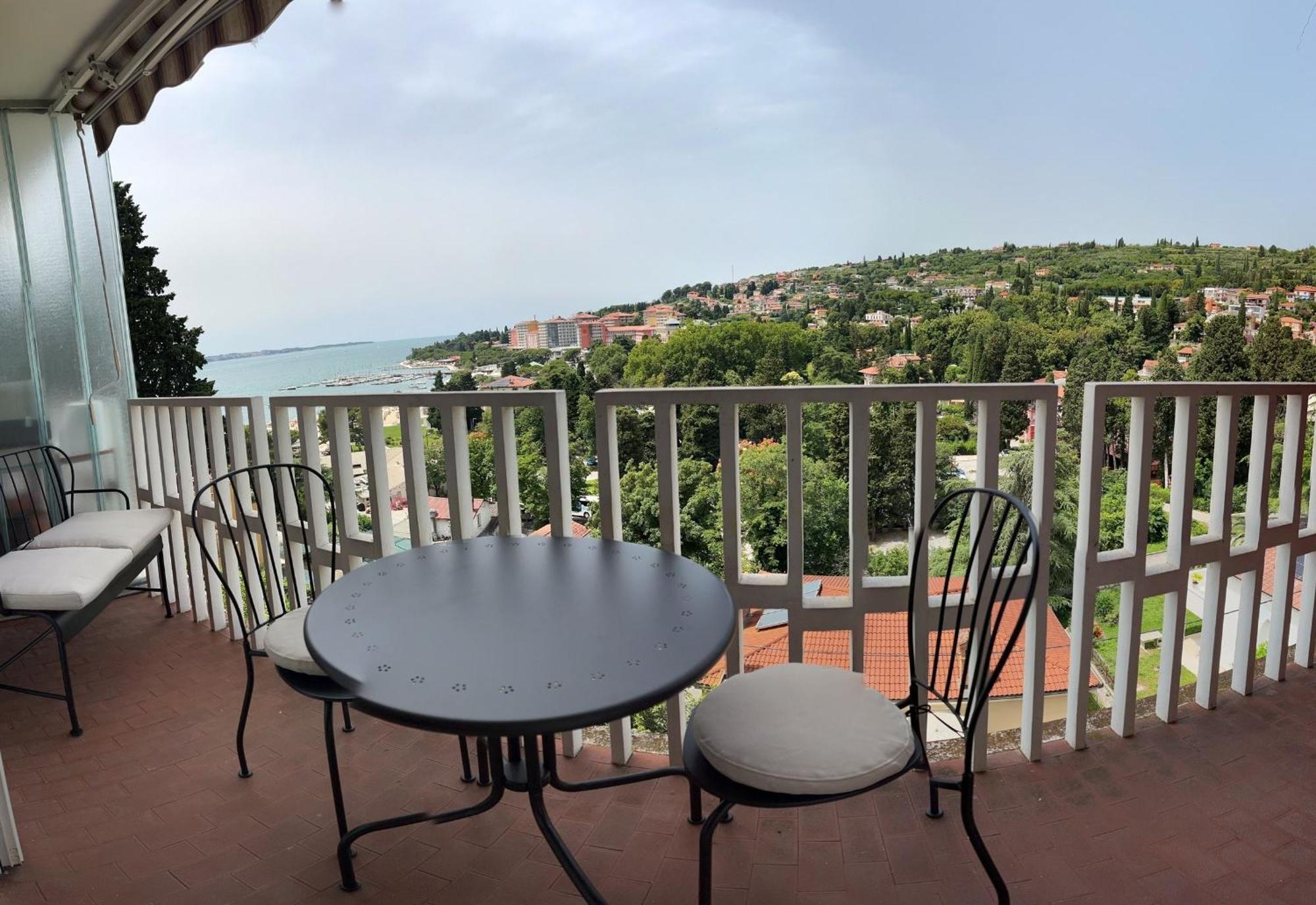 Portoroz Center Sea View Bl1 Apartment Bagian luar foto